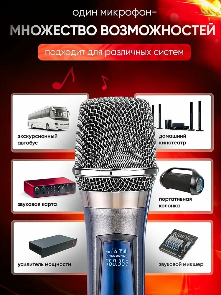 Картинки Xiaomi Микрофон для живого вокала, серыйОткройте путь в мир музыки и веселья