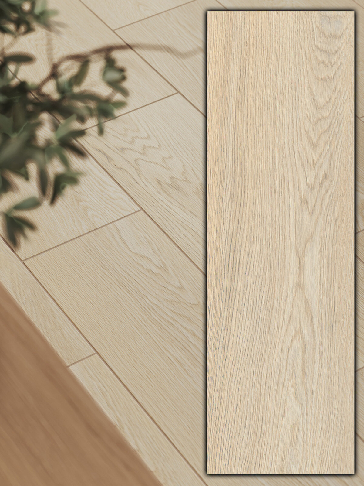 Керамогранит Cersanit Teakwood Светло-бежевый 185x598 под дерево матовый рельеф цена за упаковку (11 плиток - 1216 кв. м)