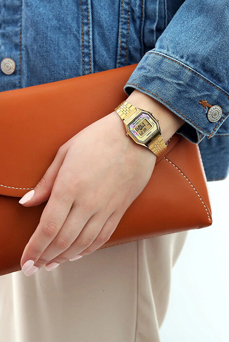 Наручные часы CASIO Vintage, золотой — фото 1