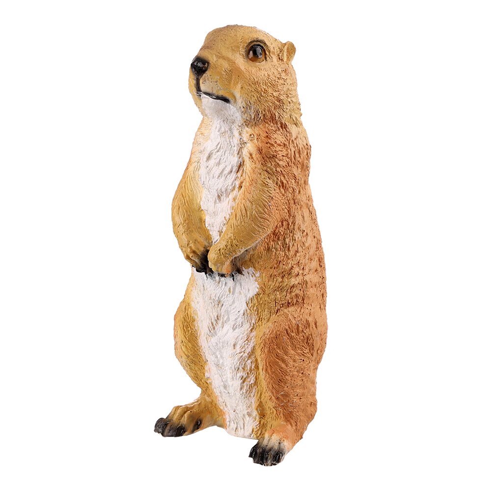 Садовая фигура Бурундук стоит на лапках 28x13x13 см