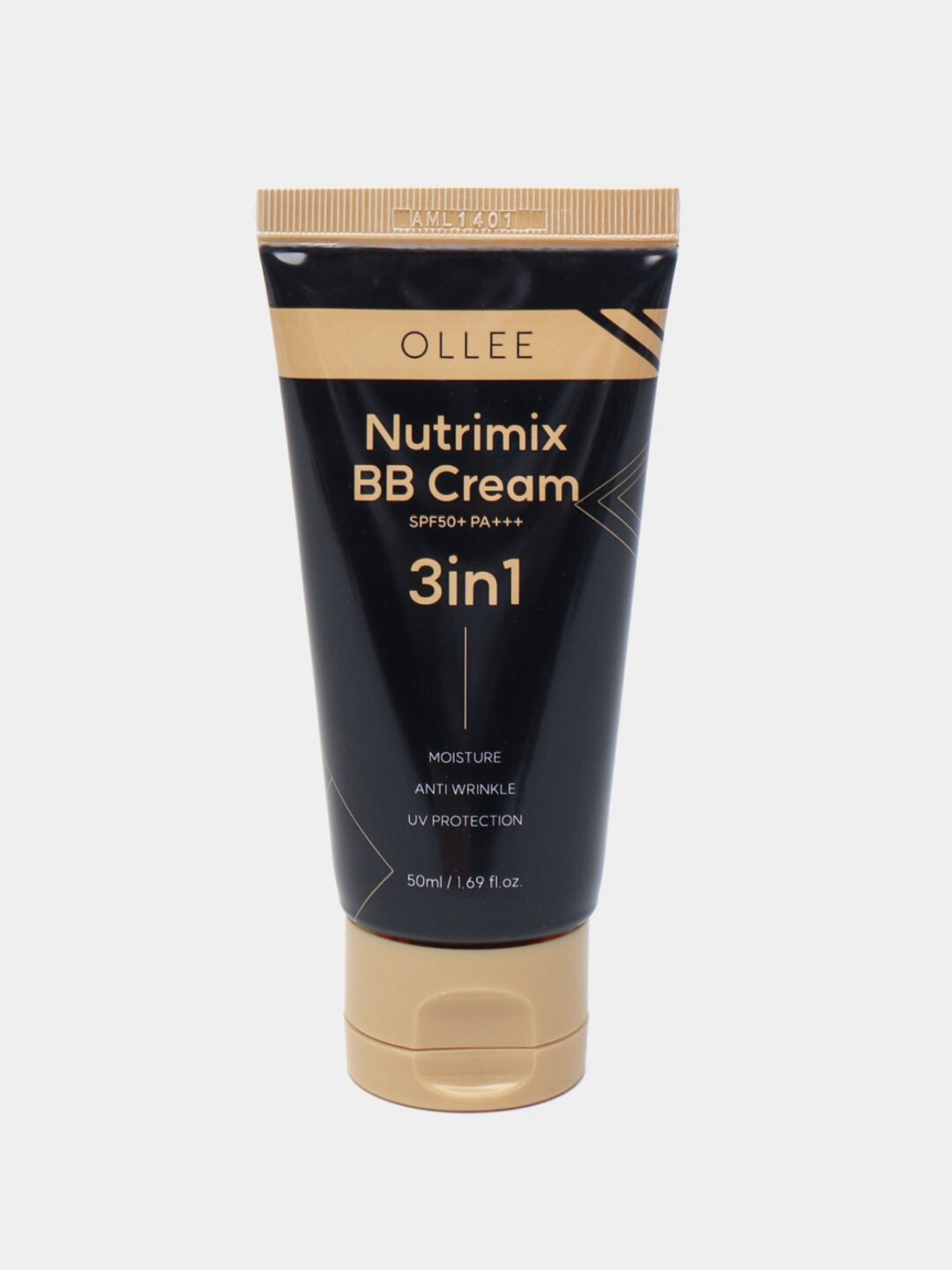 Крем тональный Ollee Nutrimix, BB-крем, SPF50+, тон 02, 50 мл — фото 1