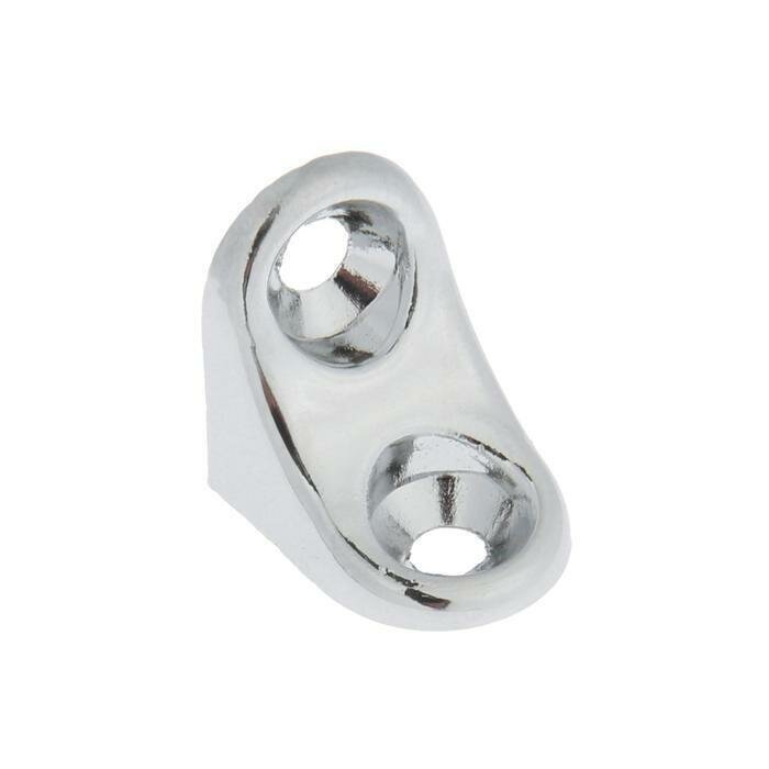 !09 Набор из 20-ти штук - Полкодержатель для деревянных полок хром