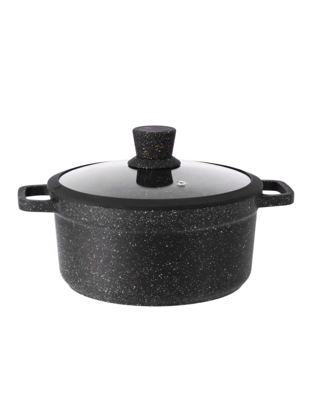 Кастрюля Hause Roland с антипригарным покрытием и стеклянной крышкой — 24 см / 28 см - 5.2 Л