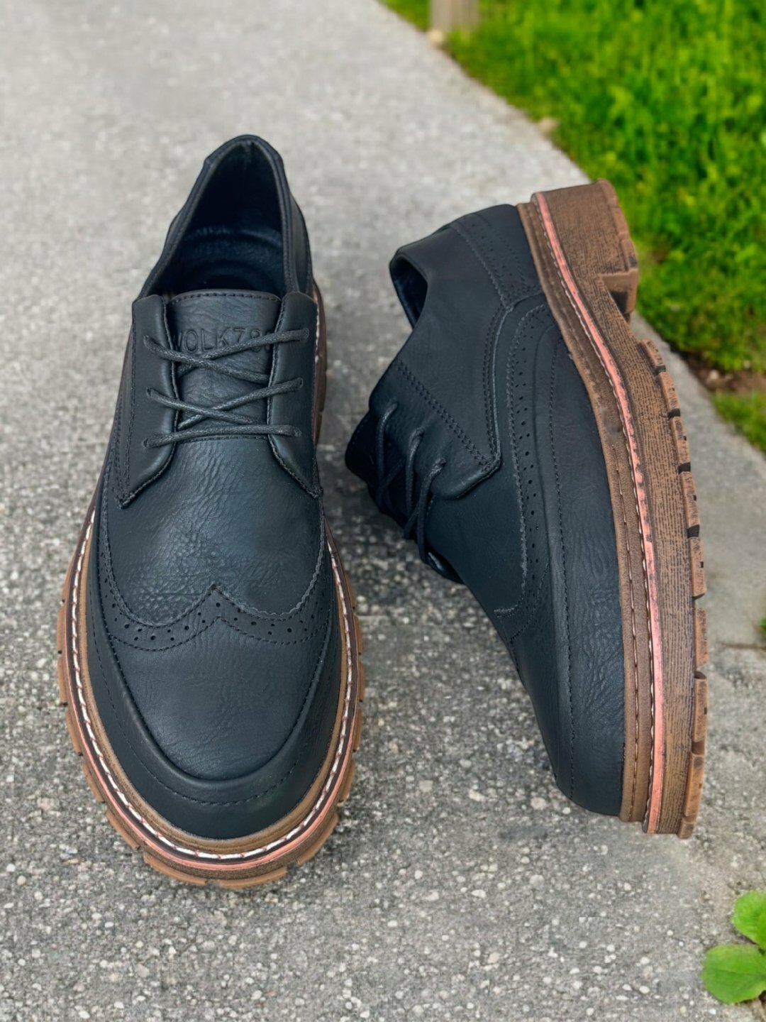 Лоферы  Туфли мужские Solid Step, из экокожи, водонепроницаемые, размер 38 39 40 41 42 43, прозрачный — фото 1