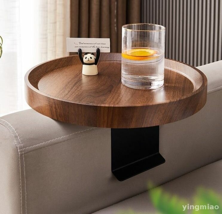 Эксклюзивная прямая настольная полка 30х30х11 см Диван небольшой журнальный столик мини-приставной столик