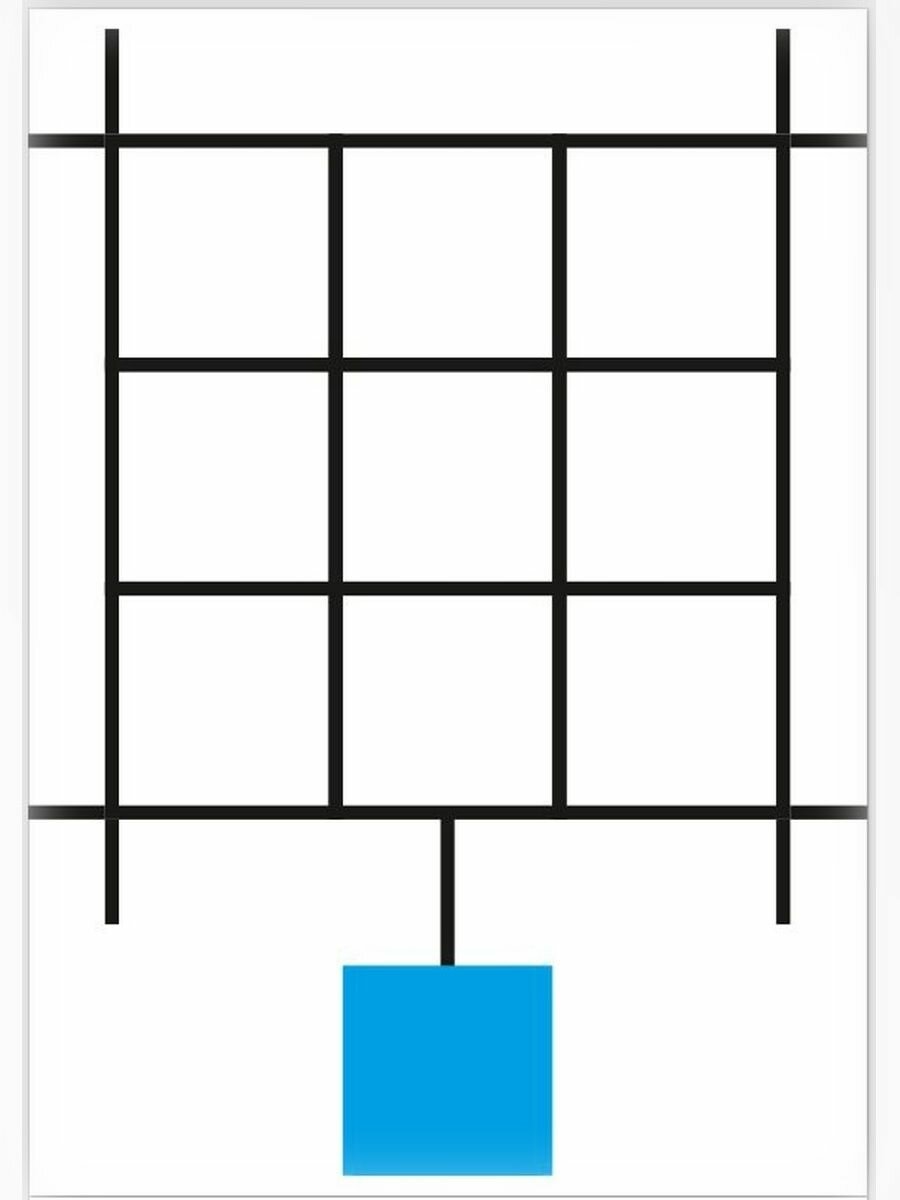 Поле для тренировок по робототехнике "Судоку" (2400 x 1200 мм)