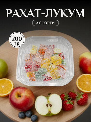 Изображение товара Рахат-Лукум классический фруктовый / рахат-лукум "Султан" , 200 г