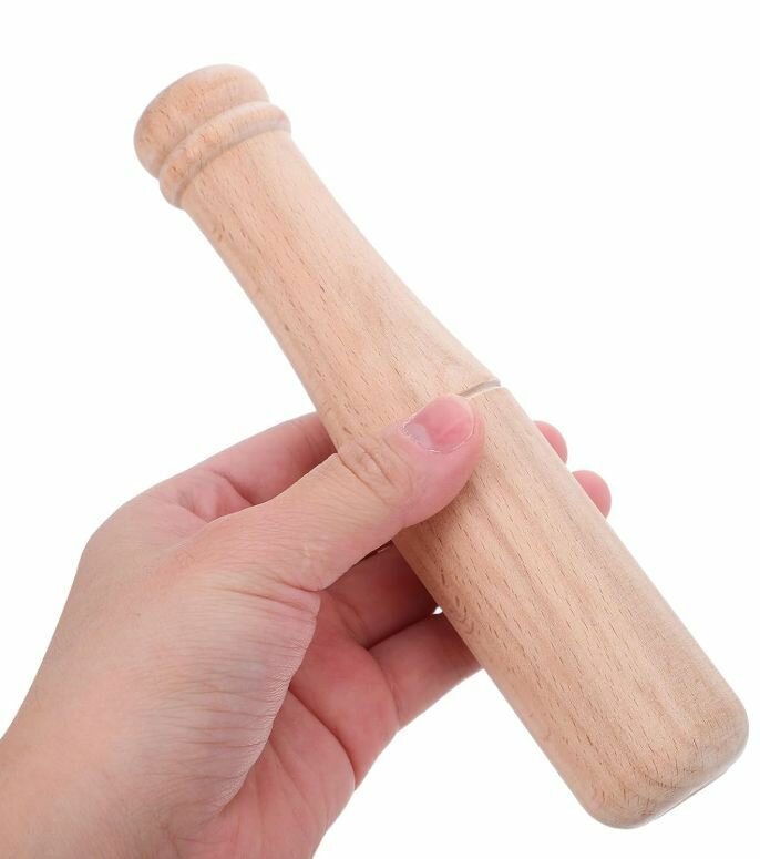 Пестик (толкушка), для измельчения специй, трав и орехов, деревянный. — фото 1