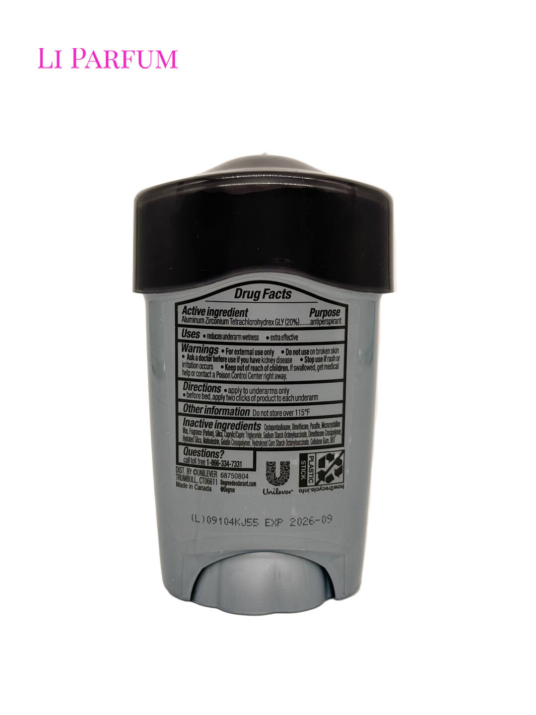 Degree Clinical Protection Clean Prescription Strength, защита от пота, 72 часа, свежий аромат 48 г — фото 1