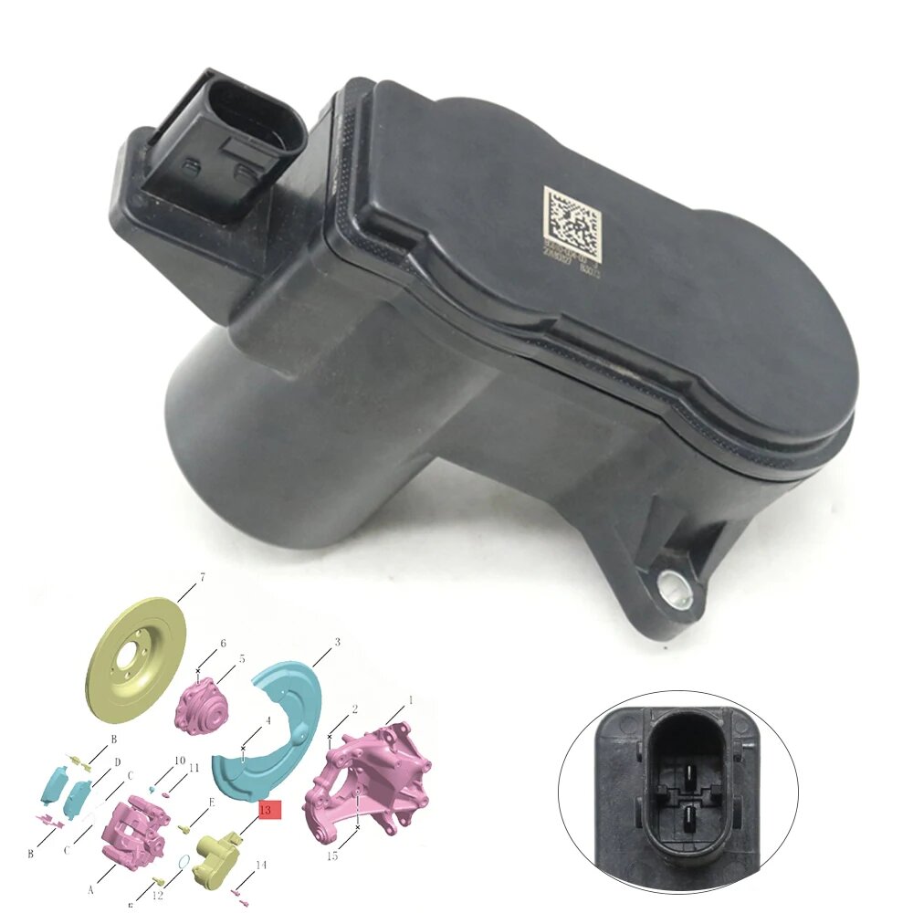 Для Geely Monjaro KX11 Tugella FY11 автомобильный электрический задний тормозной суппорт, ручной тормоз, парковочный сервопривод, двигатель 4050077700