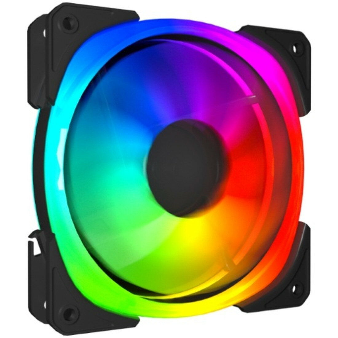 Вентилятор PowerCase M21-14, ARGB, черный