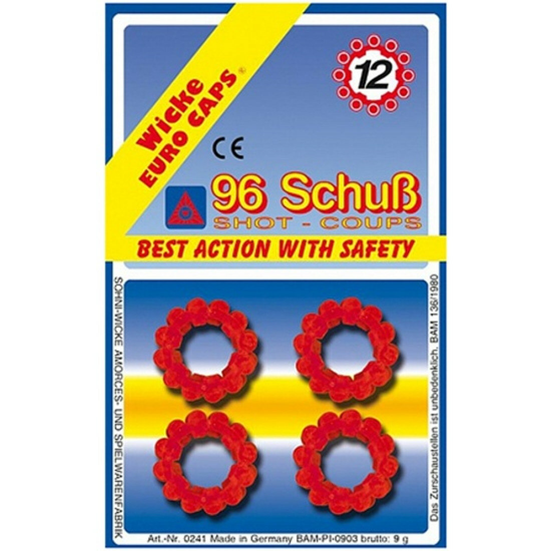 Пистоны Sohni-Wicke 241, 12-зарядные, 96 штук