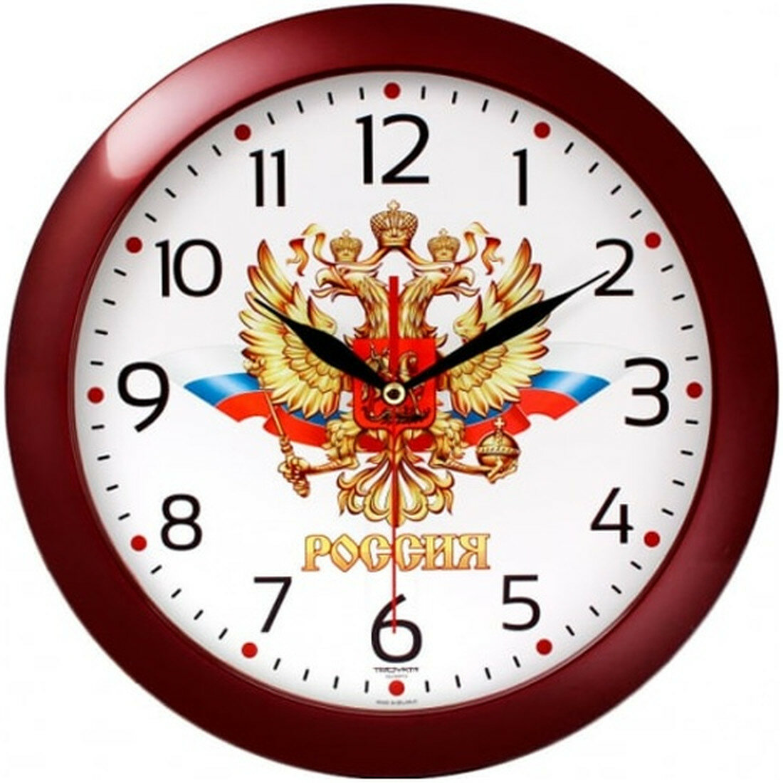 Часы настенные Troykatime 11131176 "Тройка", производитель TROYKA TIME