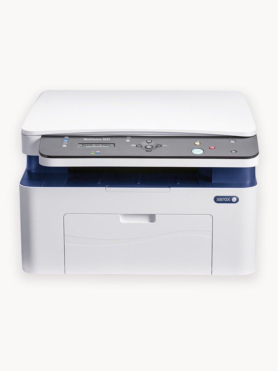 Лазерное МФУ Xerox 3025V_BI (Wi-Fi, черно-белая печать), двусторонний