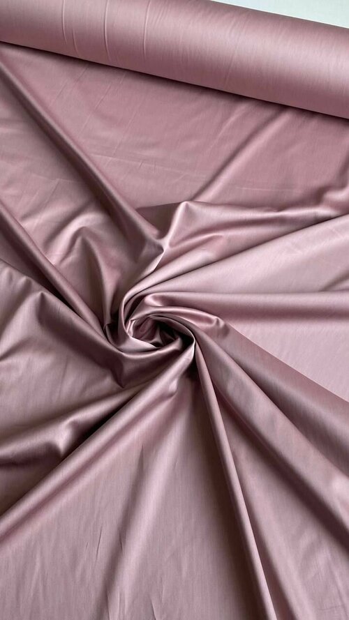 Наволочка из премиального сатина плотность 300 ТС Pale Mauve 70x70 1 шт