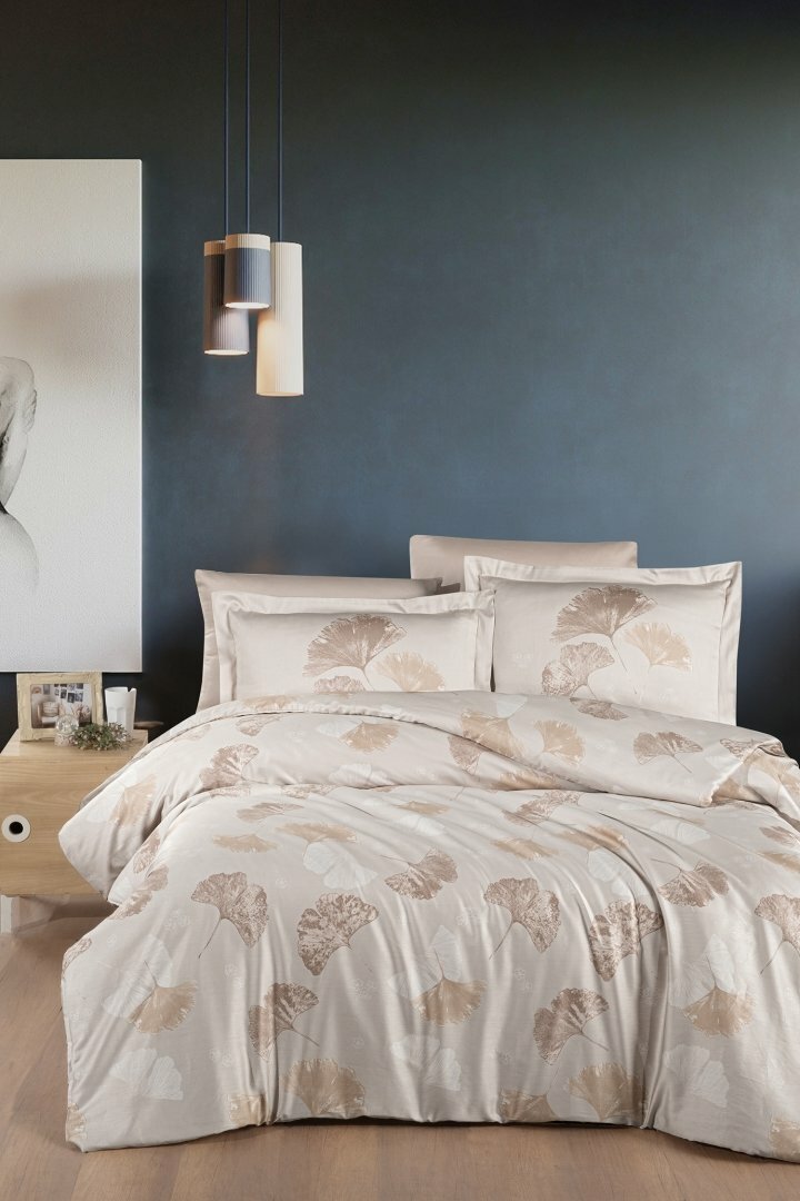 Постельное белье First Choice SOFIRA хлопковый сатин beige евро