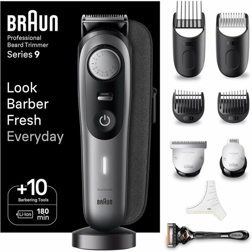 Триммер для бороды усов и волос Braun Series 9 BT9420 12799₽