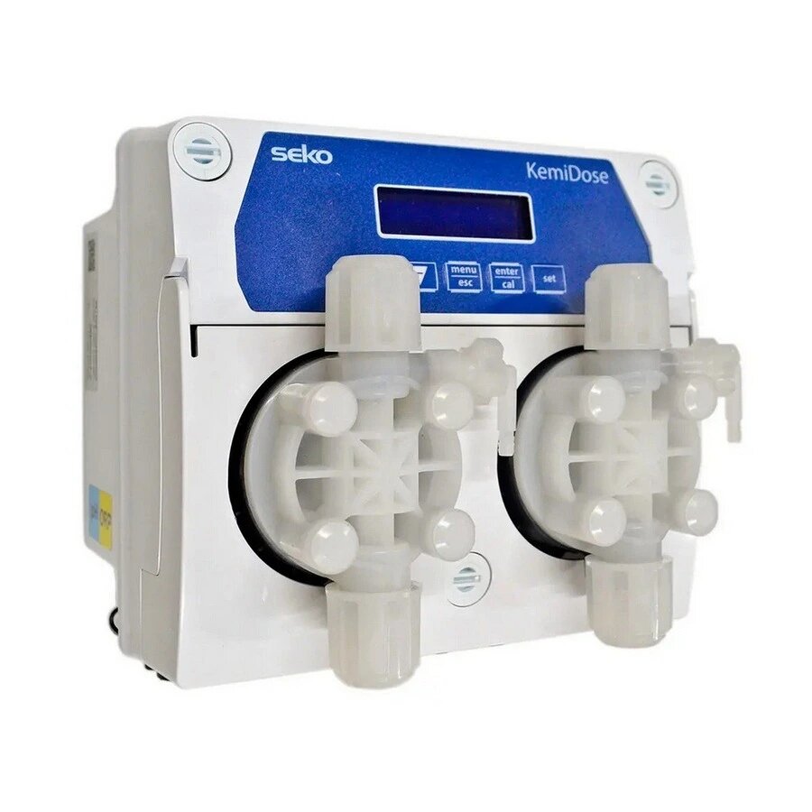 Автоматическая станция дозирования Seko KemiDose pH/Rx/Cl, 5 л/ч-5 бар, 0÷14pH / 0÷1000 мВ / 0÷5 ppm, модуль WiFI, цена - за 1 шт