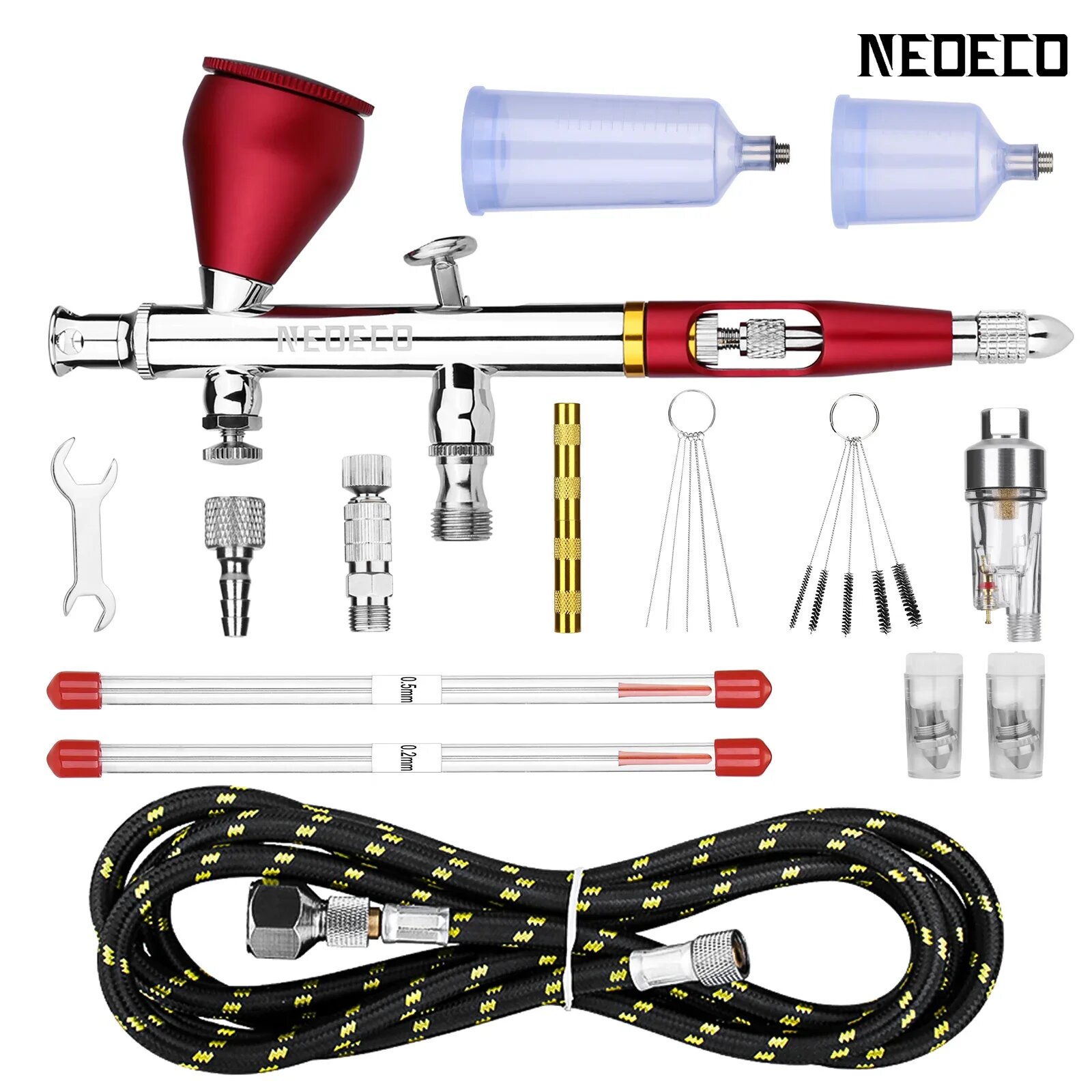NEOECO NCT-SJ83RS1 Аэрограф двойного действия 9cc, NCT-SJ83RS1