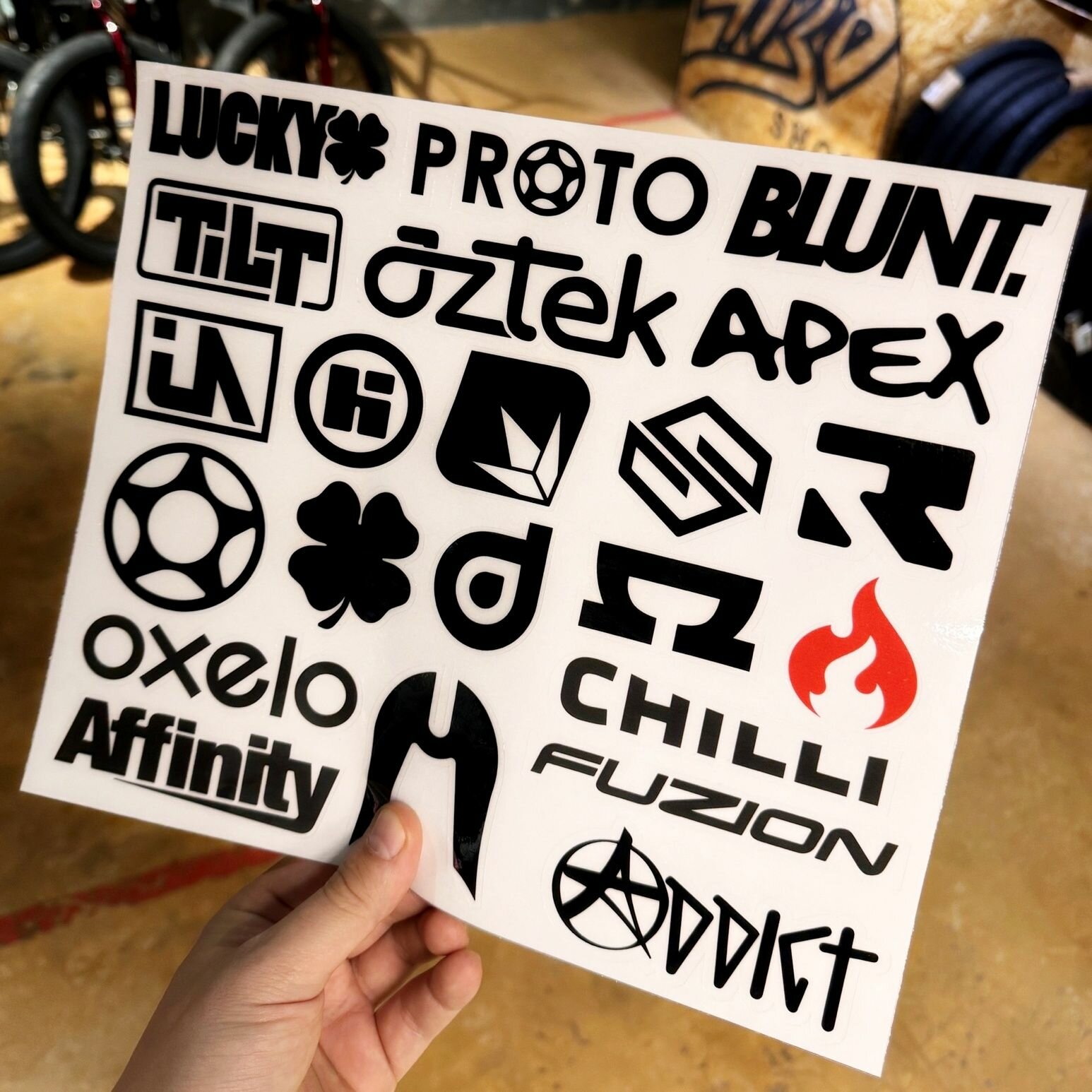 Стикерпак Scoot Legends Ultimate Pack Black — фото 1