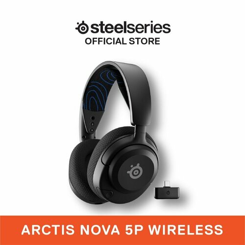 SteelSeries Arctis Nova 5P Wireless Для игровой гарнитуры Playstation Tempest 3D Audio 24 ГГц Bluetooth Наушники 2160000₽