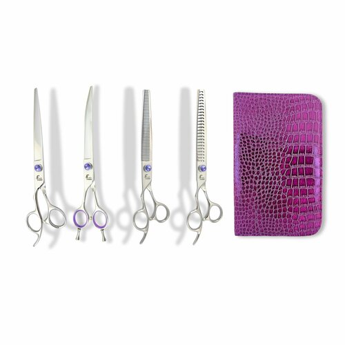 Набор ножниц для левшей 7.5 дюймов TUKKO Style LEFTY COLLECTION LILAC COLOUR