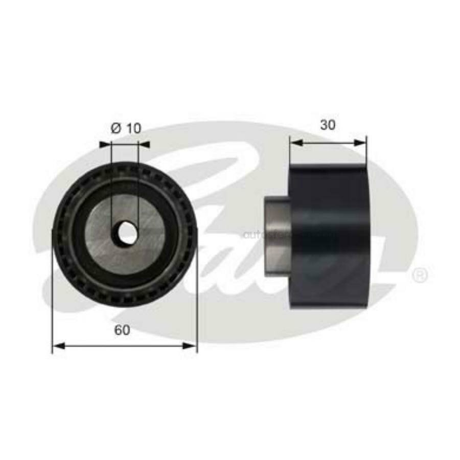 GATES T42070 Натяжной ролик Gates T42070