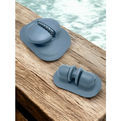 Якорный рым носовой и роульс якорный для надувной лодки ПВХ, комплект