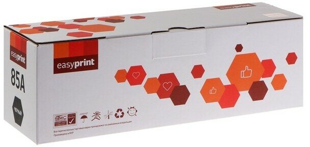 Картридж EasyPrint LH-85A U (85A/CB435A/CB436A/CE285A/285A/P1102) для HP / Canon, черный