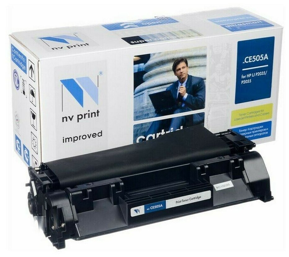 Картридж NV-Print CE505A для HP LaserJet P2035/P2035n/P2055/P2055d/P2055dn/P2055d (2300k) (NV-CE505A)