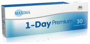 Контактные линзы Maxima 1-Day Premium, 30 шт.