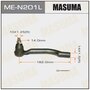 Наконечник рулевой nissan qashqai (j10) 07-13, x-trail (t31) 07-15 masuma левый - masuma арт. me-n201l