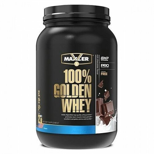 Maxler 100% Golden Whey 908 гр (Maxler) maxler 100% golden whey 2270 гр клубника