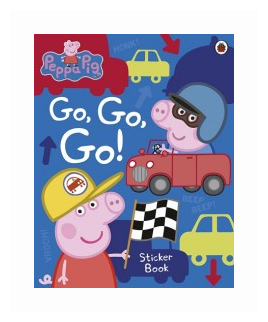 Peppa Pig: Go, Go, Go!: Vehicles Sticker Book - фото №1