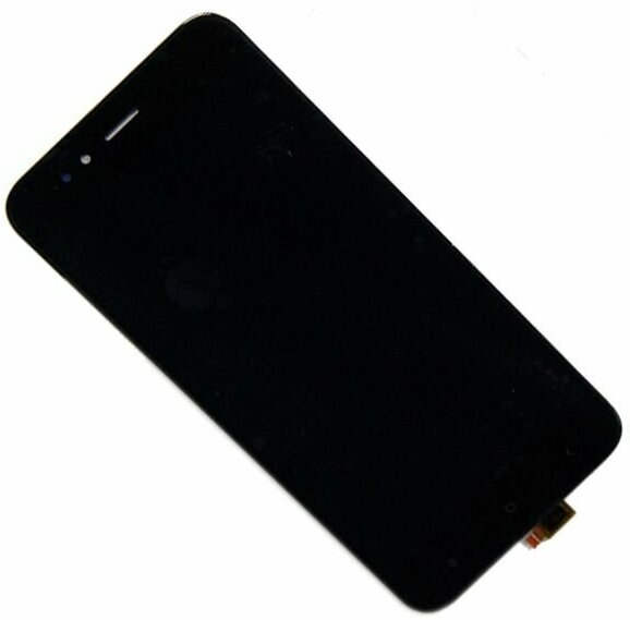 Дисплей для Xiaomi Mi A1 Mi 5X в сборе с тачскрином <черный> (OEM)