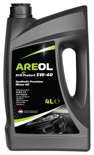 AREOL ECO Protect 5W40 (4L)_масло моторн.! синт.\ACEA C3,API SN/CF,VW 505.00/505.01,MB 229.51/229.31