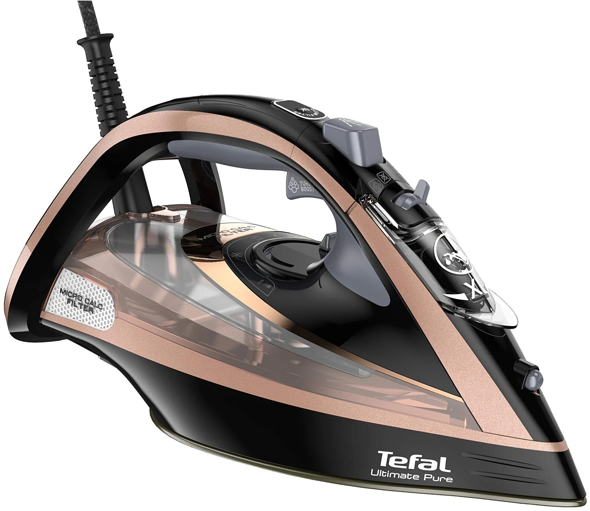 Утюг Tefal FV9845 Ultimate Pure, персиковый