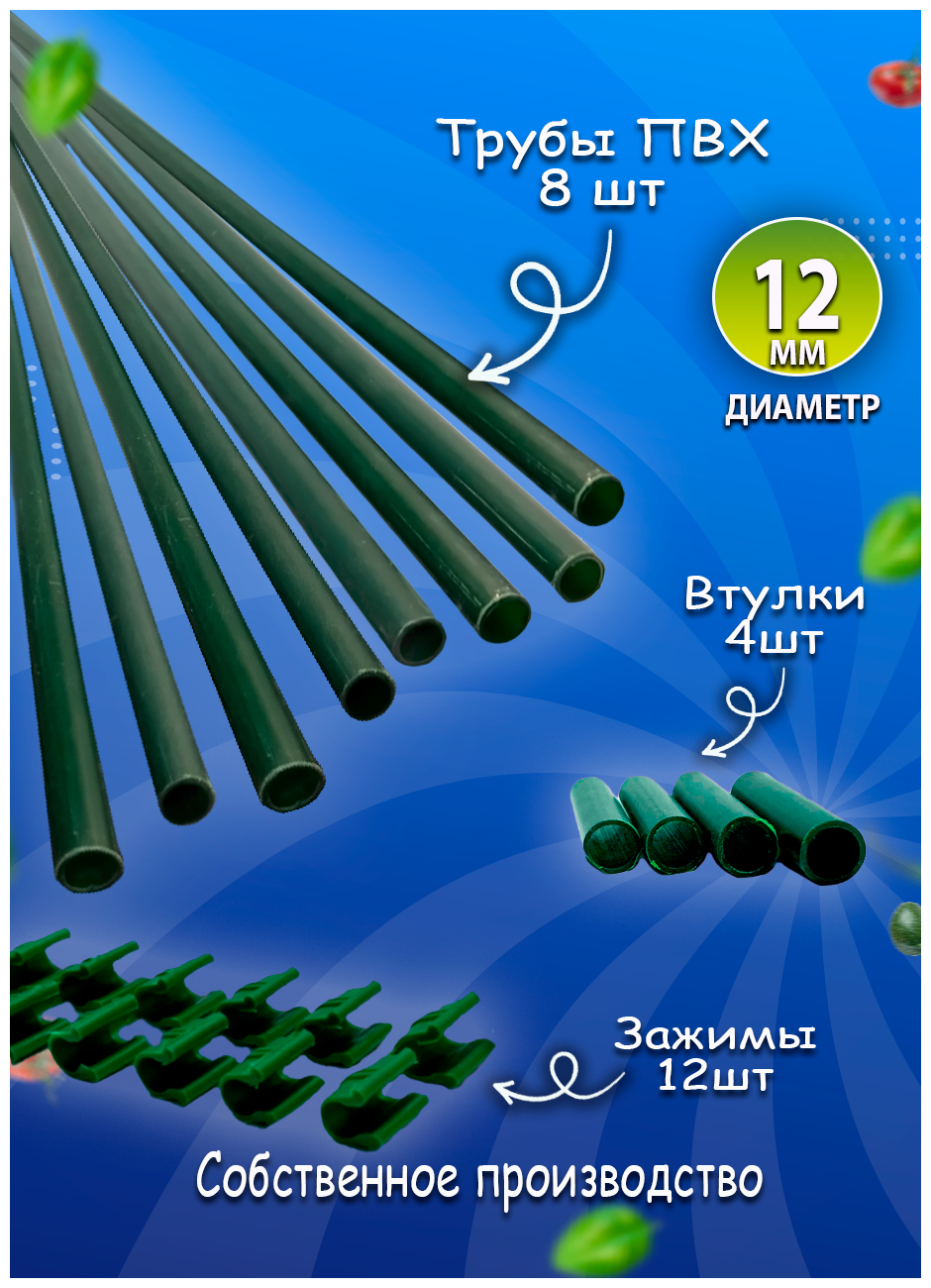 Парник разборный (спанбонд) 2 х 3 - фотография № 3