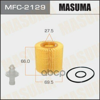 Масляный фильтр O-118 MASUMA Masuma арт. MFC2129