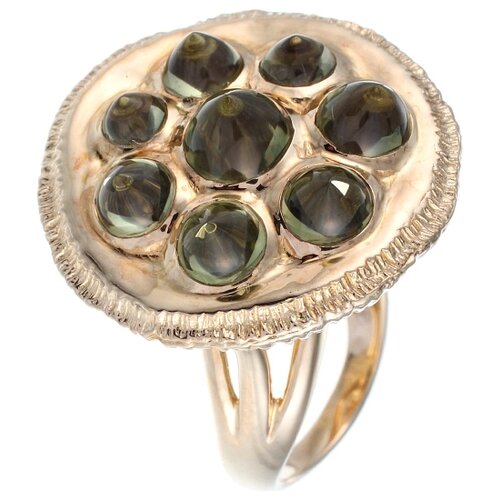 фото Jv кольцо с аметистами из серебра 30-014-510-009-gams-yg, размер 17