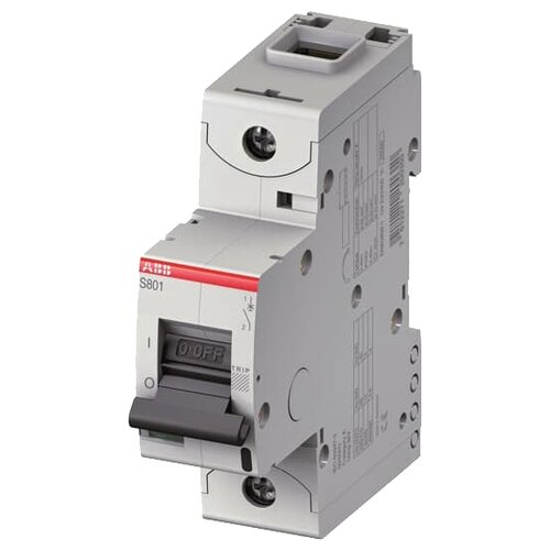 Автоматический выключатель ABB S801C 100A (C) 15kA 100 А
