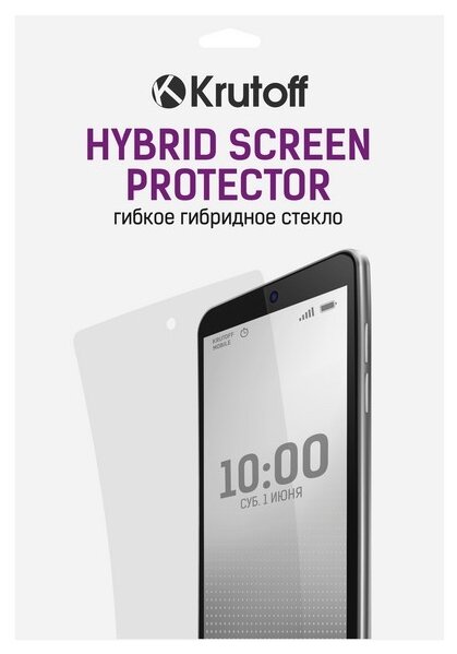 Krutoff / Стекло защитное гибридное Krutoff для Samsung Galaxy Tab S7 (11") (Смамсунг Галакси Таб С7)