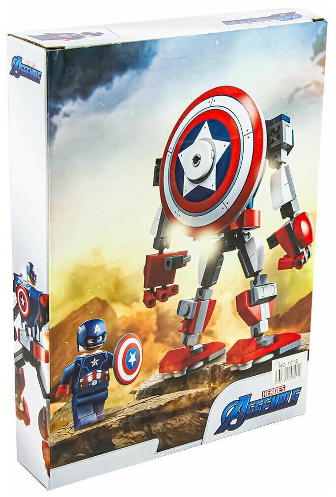 Конструктор Марвел Капитан Америка: робот — фото 1