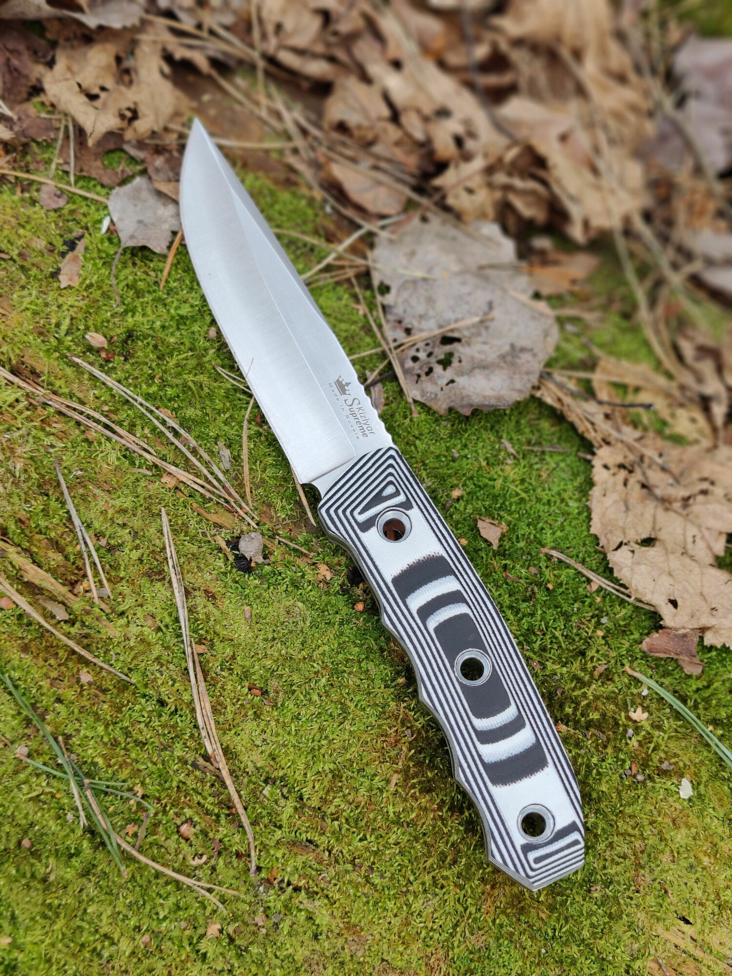 Нож туристический Echo AUS-8 Kizlyar Supreme