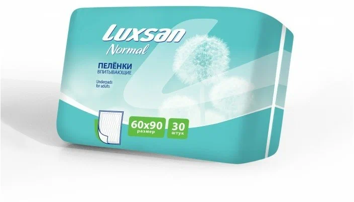 Пеленки Luxsan Basic 60*90, 30 шт - фото №8