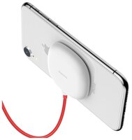 Сетевая зарядка Baseus Suction Cup Wireless Charger черный