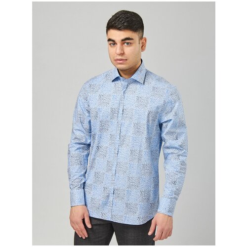 Рубашка Louis Fabel, размер (52)XL, голубой