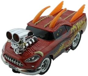 Машинка Wangfeng Toys Muscle Сar Дракон (MK8128B), 1:16, красный