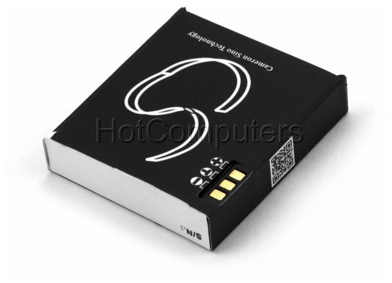 Аккумулятор CameronSino CS-RBS500MC для видеокамеры Xiaomi Yi Action Camera (AZ13-1) 850mAh