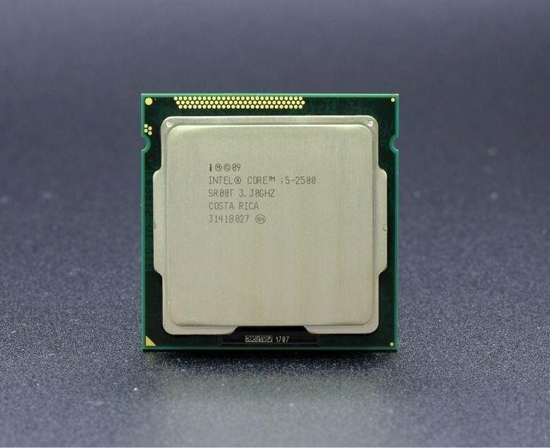 Intel Core i5-2500 Sandy Bridge LGA1155